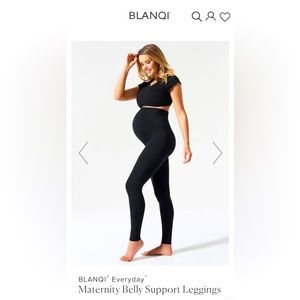 BLANQI® Everyday™
Maternity Belly Support Leggings